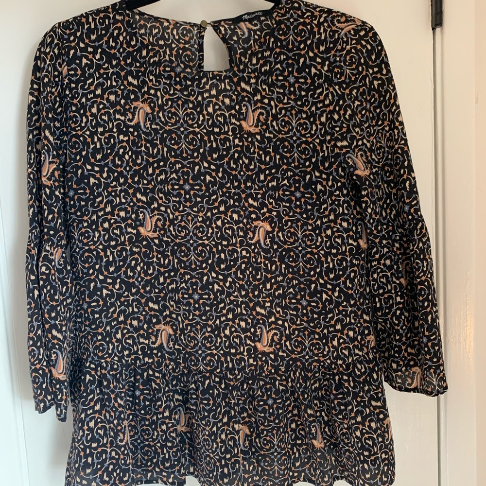 Madewell Peplum Blouse